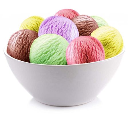 Natuurlijke smaak IJs 25 kg Additieven SUIKER HALFTID 18 MAANDEN