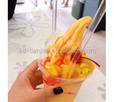 Mango smaak zacht serveren ijspoeder voor Azië Zuid-Amerika Afrika Midden-Oosten
