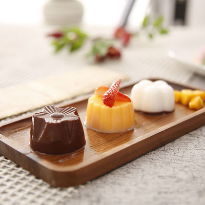 Heerlijk HALAL 1kg Bubble Tea Toping Pudding Poeder In Chocolade Oranje Aroma