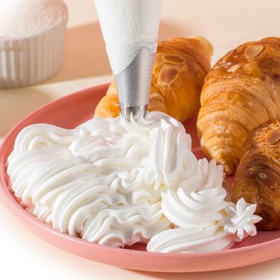 Normale luchttemperatuur Niet-zuivelcrème voor taartbakkerij Koekjes Melkdranken