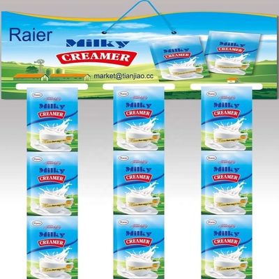 15 g 20 g 35 g 250 g Sachet niet-zuivelcrème voor opslag op een koele en droge plaats van 25 kg