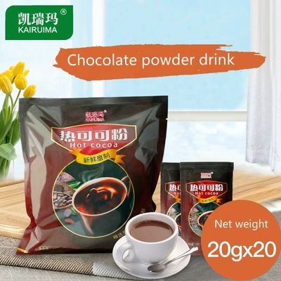 Geniet van de karakteristieke cacao smaak Warme chocolade mix voor warme cacao dranken